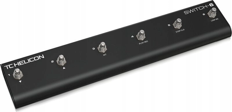 TC Helicon Switch-6 Foot controller for