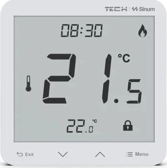 TECH Controllers Wired room controller sinum