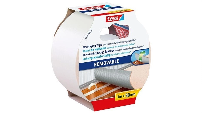 DOUBLE-SIDED TAPE FLOOR COVERIN 10MX50MM 55731-00021-11