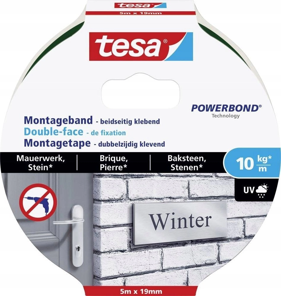Tesa assembly tape masonry stone 10kg