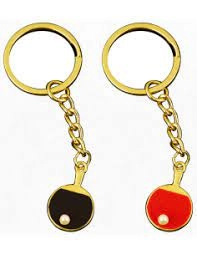 Keyring mini bat black/gold TH97006 4039316018771