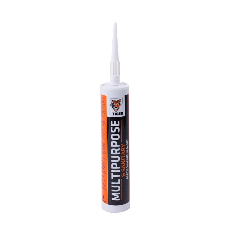 SEALANT SANITAR TIGER BLACK 280ML (12)