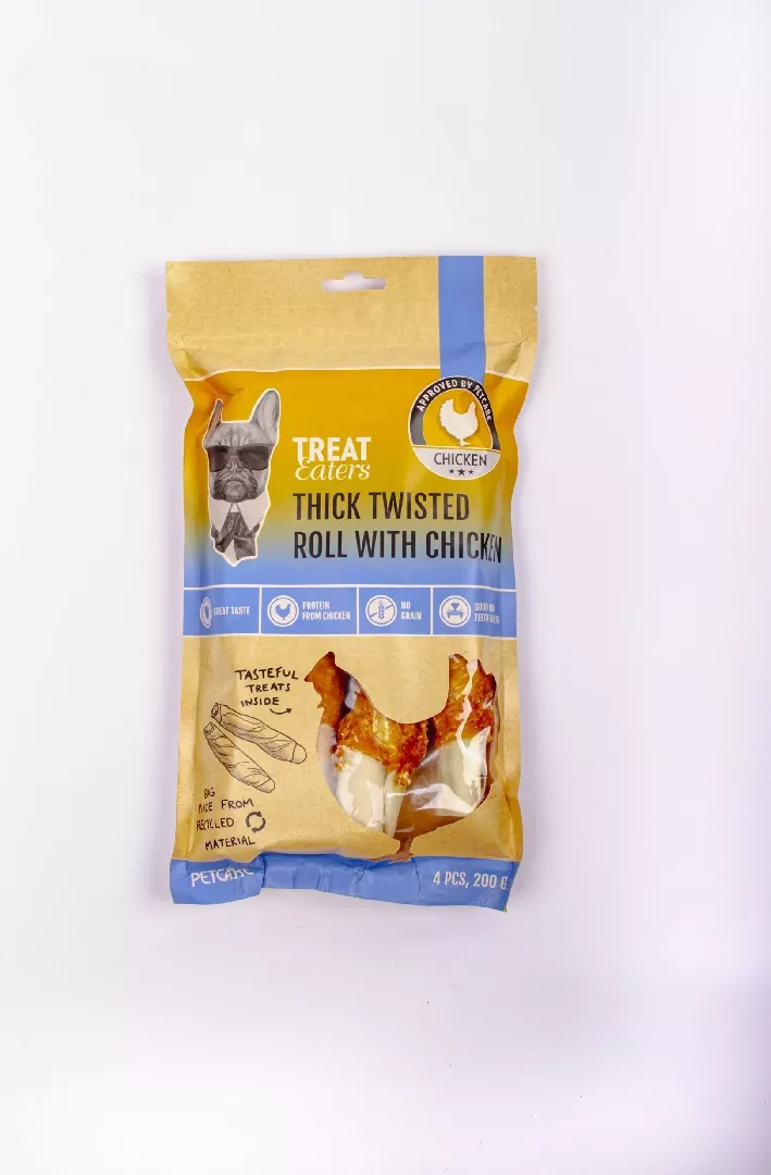 Thick Twisted roll with chicken 200