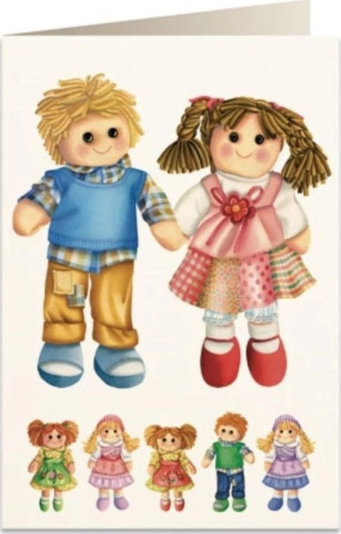 B6 pass + envelope 5735 Dolls