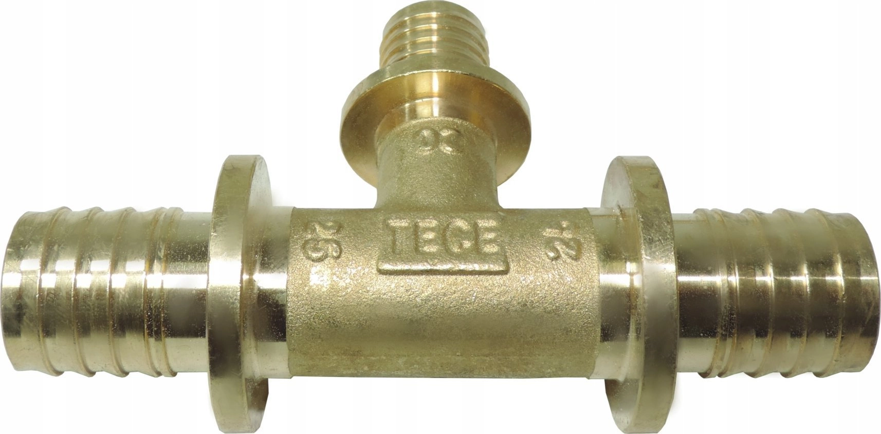 Tece Trójnik redukcyjny 25x20x25mm mosiądz -