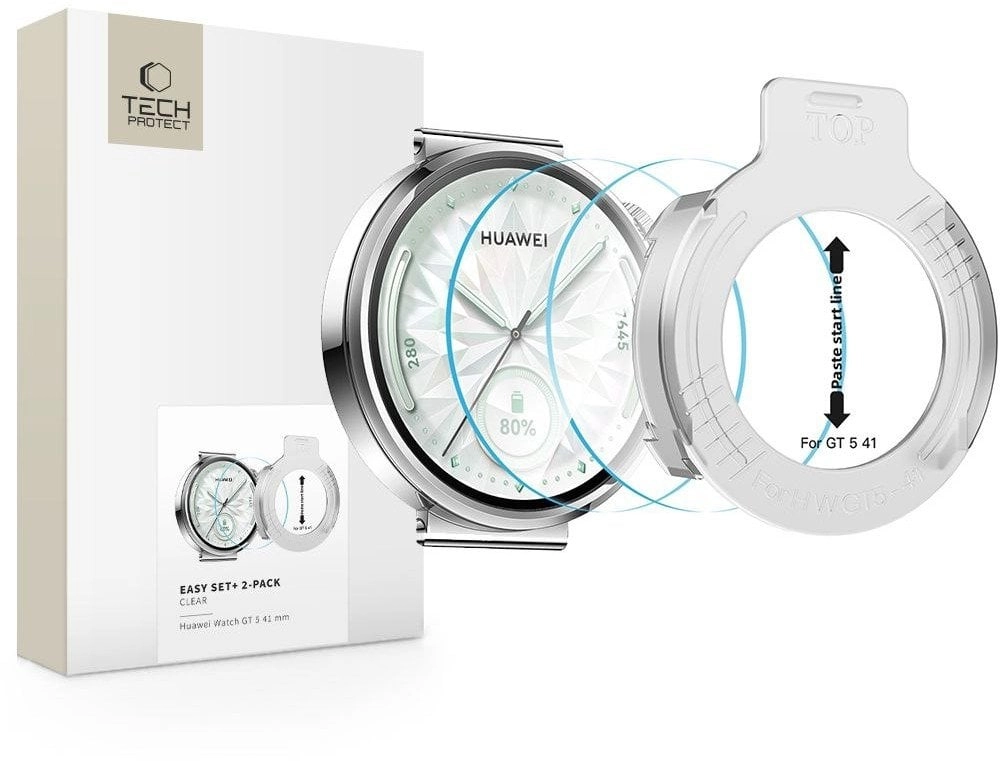 TEMPERED GLASS TECH-PROTECT EASY SET+ 2-PACK