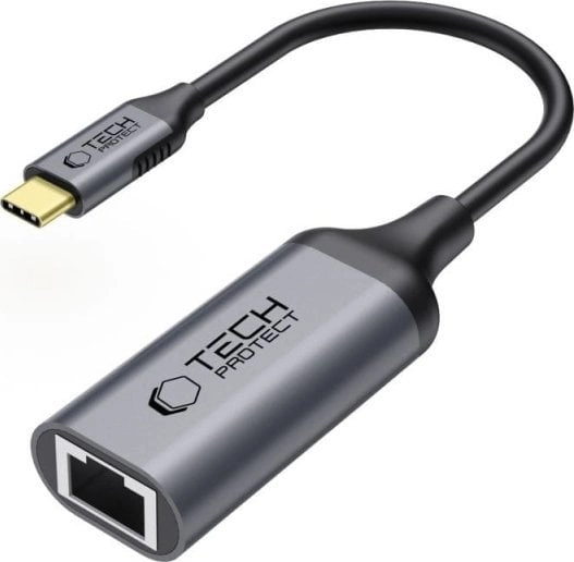 TECH-PROTECT ULTRABOOST ADAPTER TYPE-C TO ETHERNET