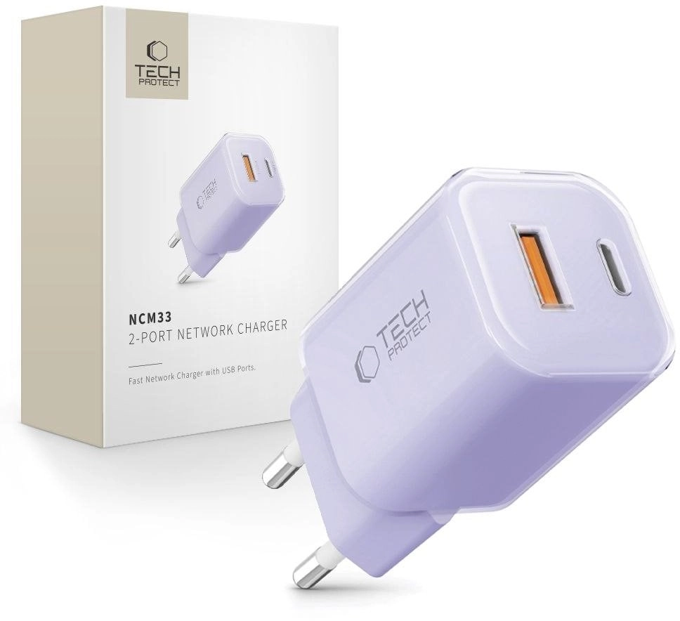 TECH-PROTECT NCM33 2-PORT NETWORK CHARGER PD