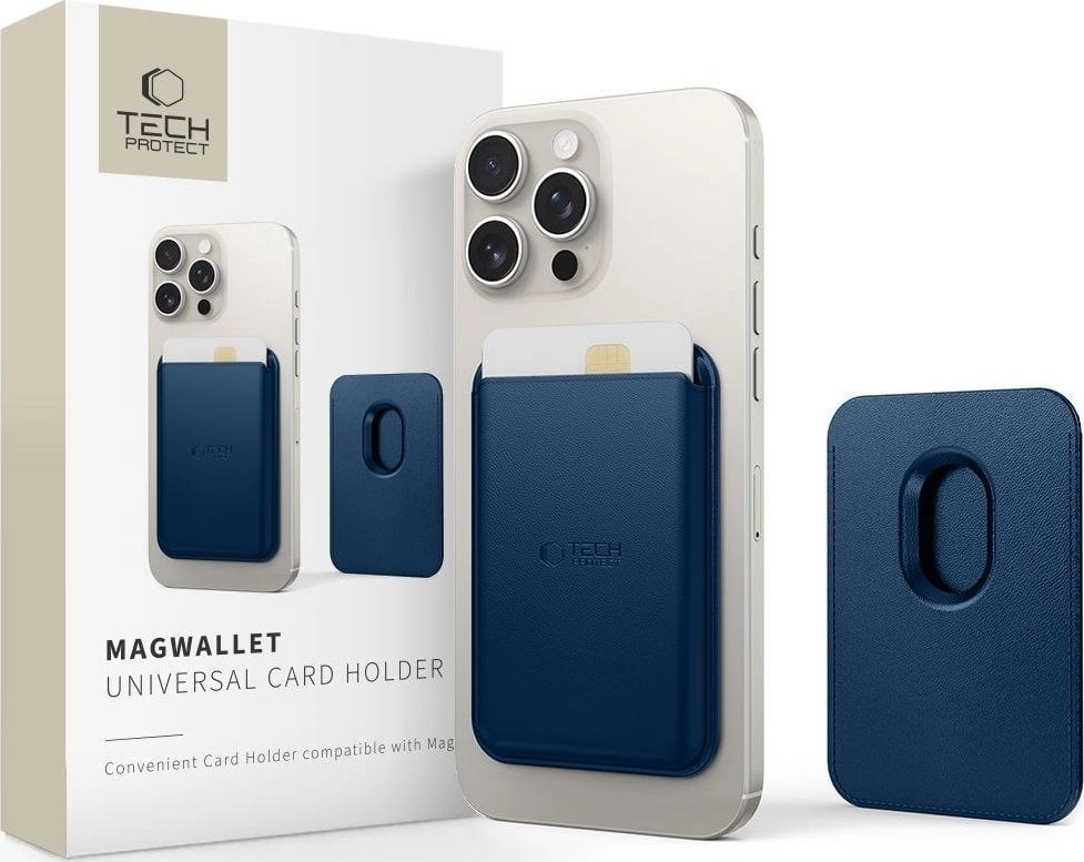 TECH-PROTECT MAGWALLET MAGSAFE UNIVERSAL MAGNETIC CARD