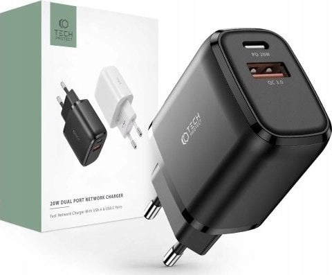 Tech-Protect TECHNOLOGY-PROTECT C20W 2-PORT NETWORK CHARGER
