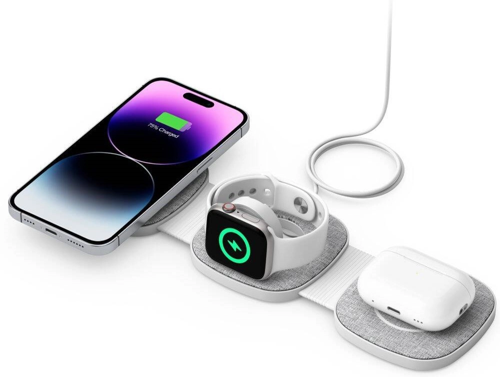 Tech-Protect charger Tech-Protect QI15W-A32 3in1 Magnetic