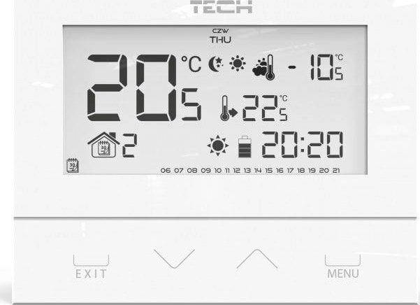 Tech Controller ST-292V3 room wired two-state