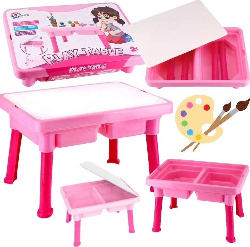Pink play table 4823037607853