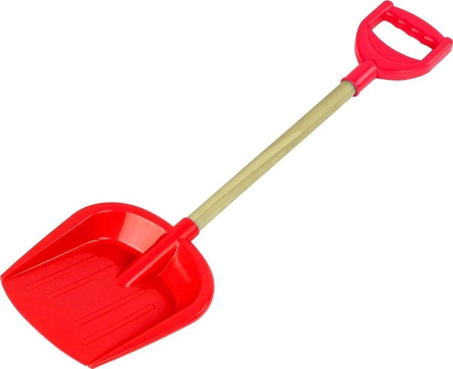 Technok Large shovel with wooden handle