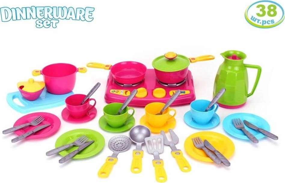 Technok Kitchen set 30el stove dishes