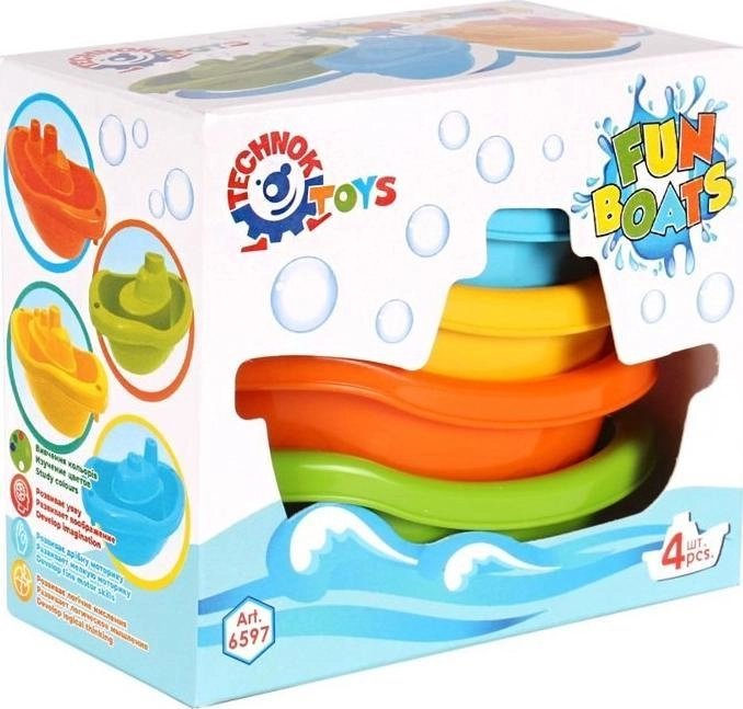 Technok Boats bath toy TechnoK art