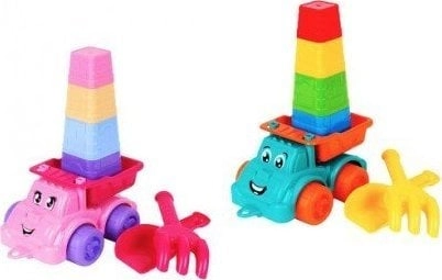 Technok Auto dump truck with sand
