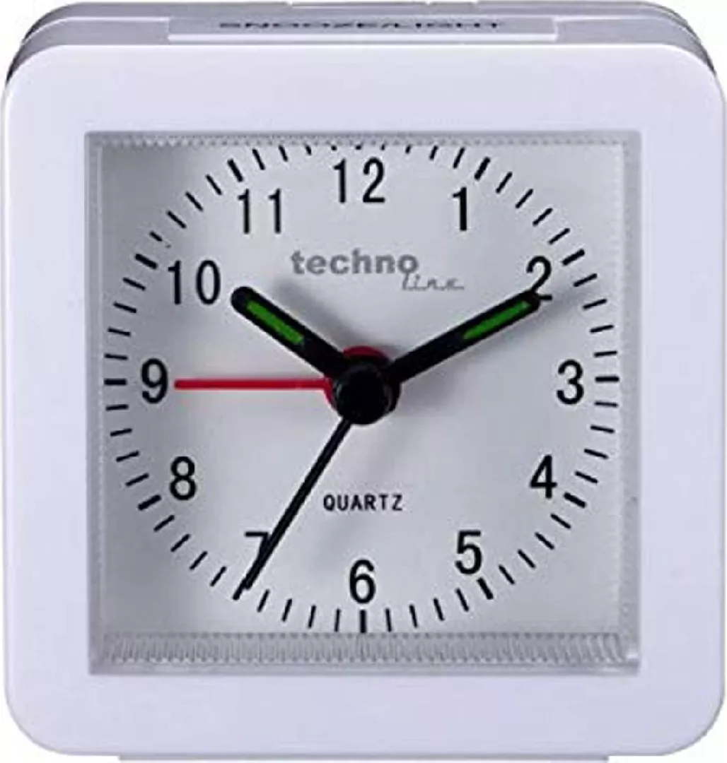 TechnoLine Modell SC analogový budík bílý