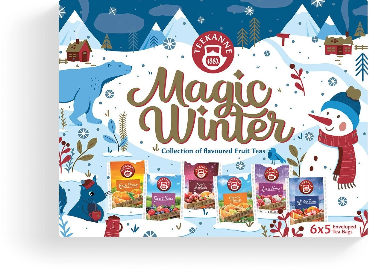 Teekanne Magic Winter tea set 6x5