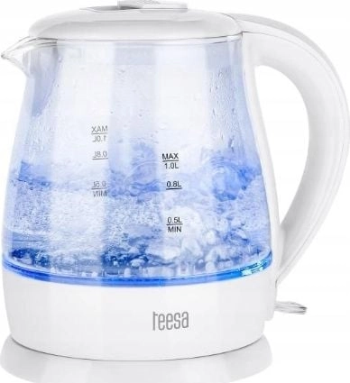 TEESA electric kettle glass 1650 W