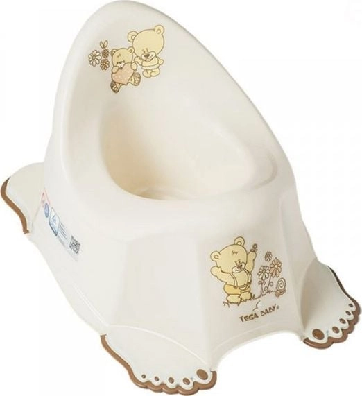 Tega Baby ANTI-SLIP POTTY BEIGE BEAR/MS-013-119/