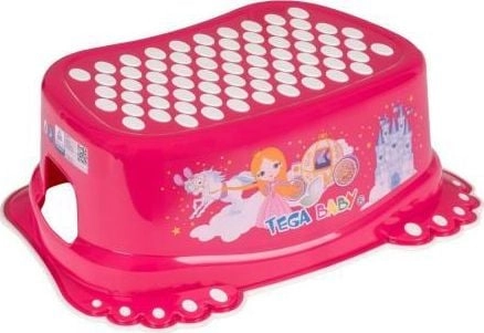 Tega Baby ANTI-SLIP FOOTREST PRINCESS PINK