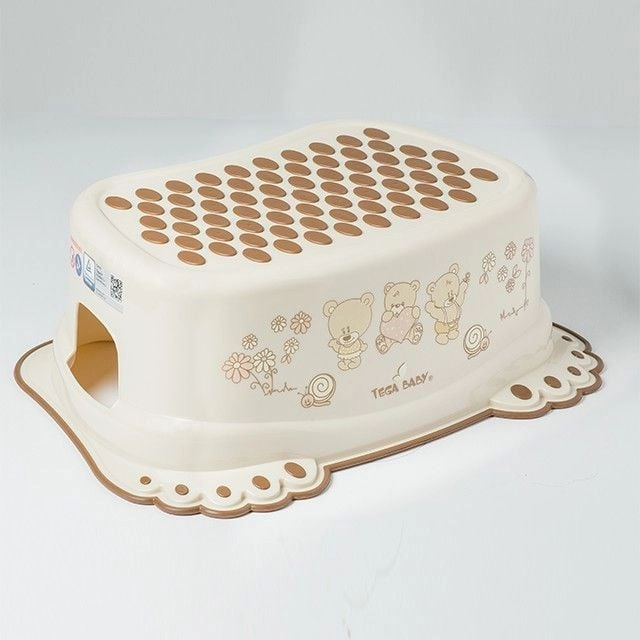 Tega Baby Footstool Teddy bear beige
