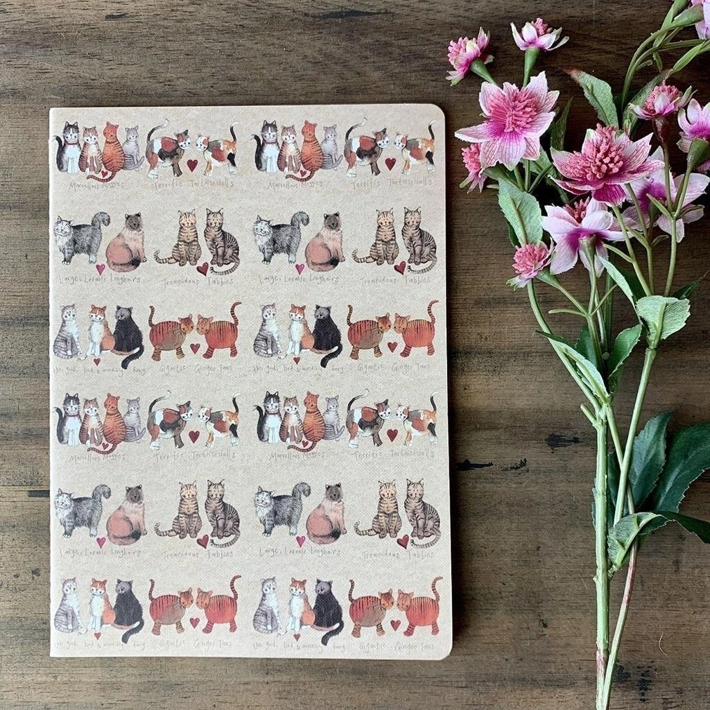 Notebook B5/40K line SNL02 Cat love