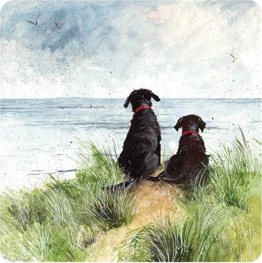 Cup coaster C146 Dogs in the