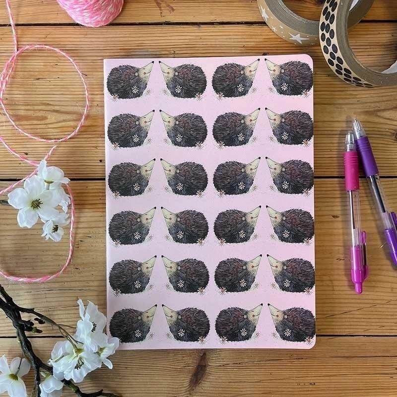 Notebook B5/40K line SNL15 Happy hedgehogs