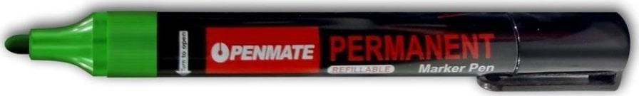 Teka Marker permanenty okr±gły zielony (12szt)