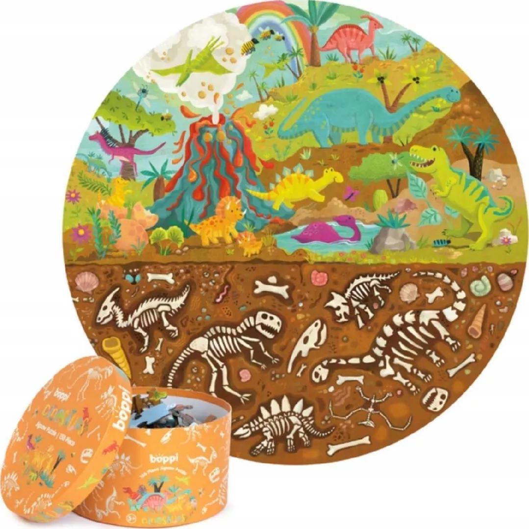 Teka Round puzzle 150 Dinosaurs 577153