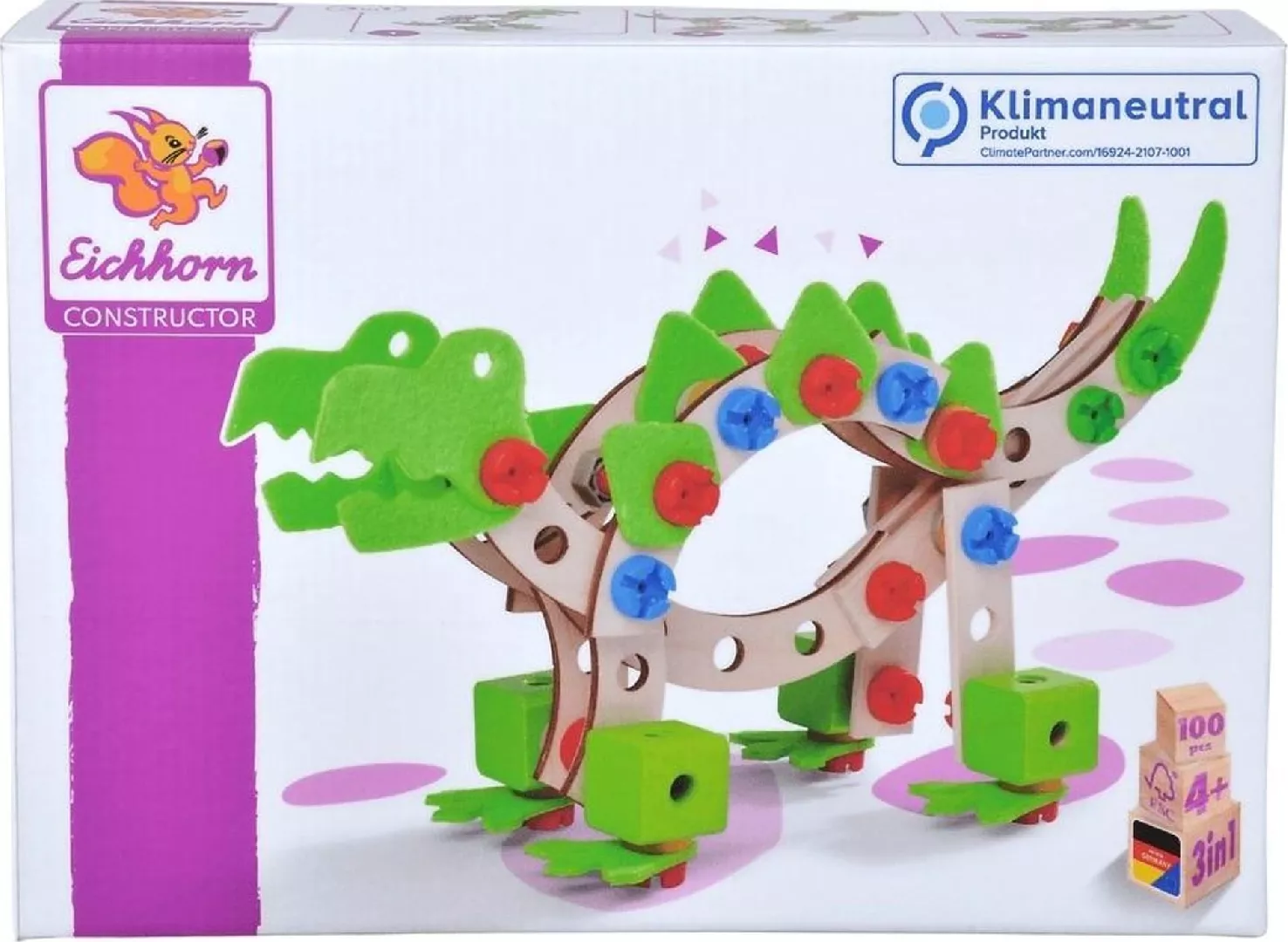 EH Constructor dinosaur 100 pcs. 39201
