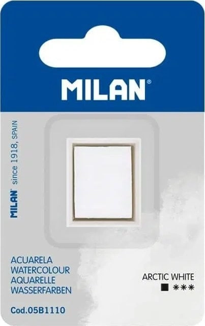 Teka Snow-white watercolor paint cube MILAN