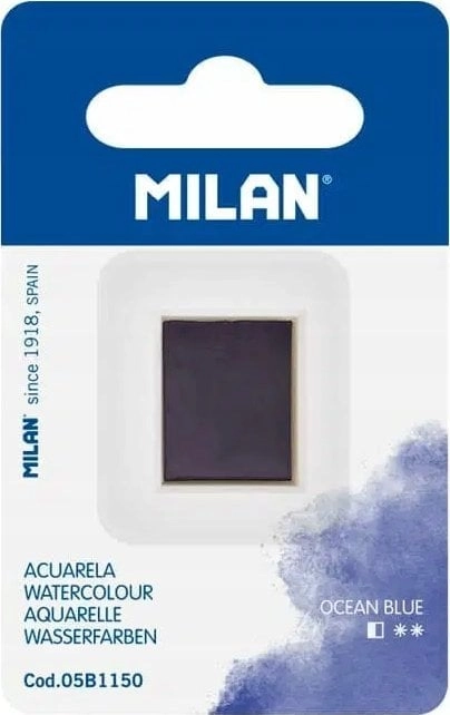 Teka Ocean blue watercolor paint cube