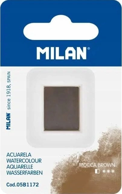 Teka Watercolor paint cubes brown MILAN