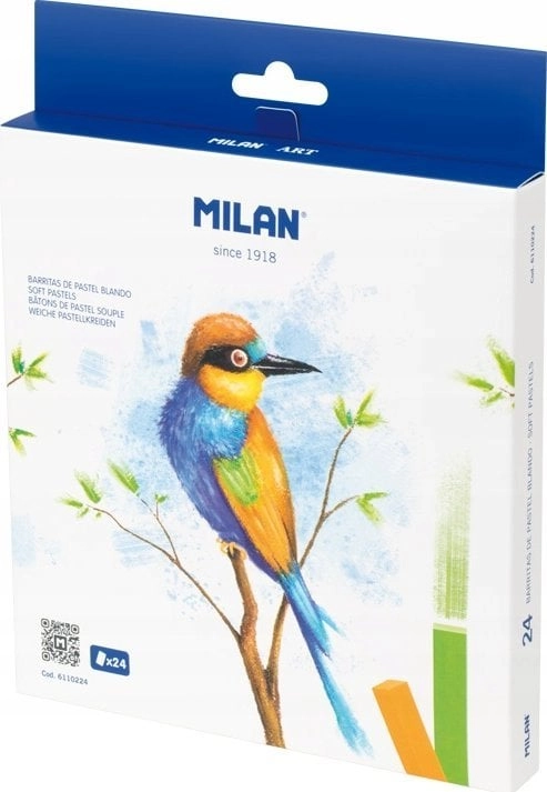 Teka Soft pastels 24 colors MILAN