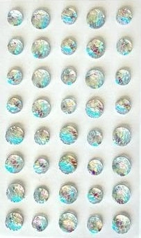 Self-adhesive fish scale crystals 40 pcs