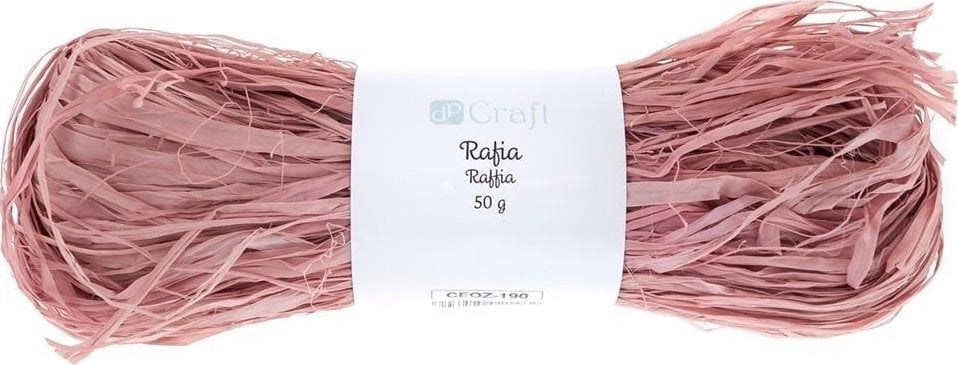 Raffia dusty pink 50g 590191 5903925021462