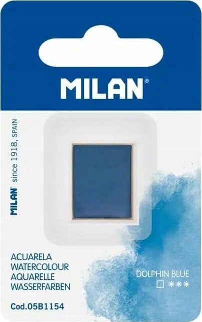 Teka Watercolor paint cube blue dolphin
