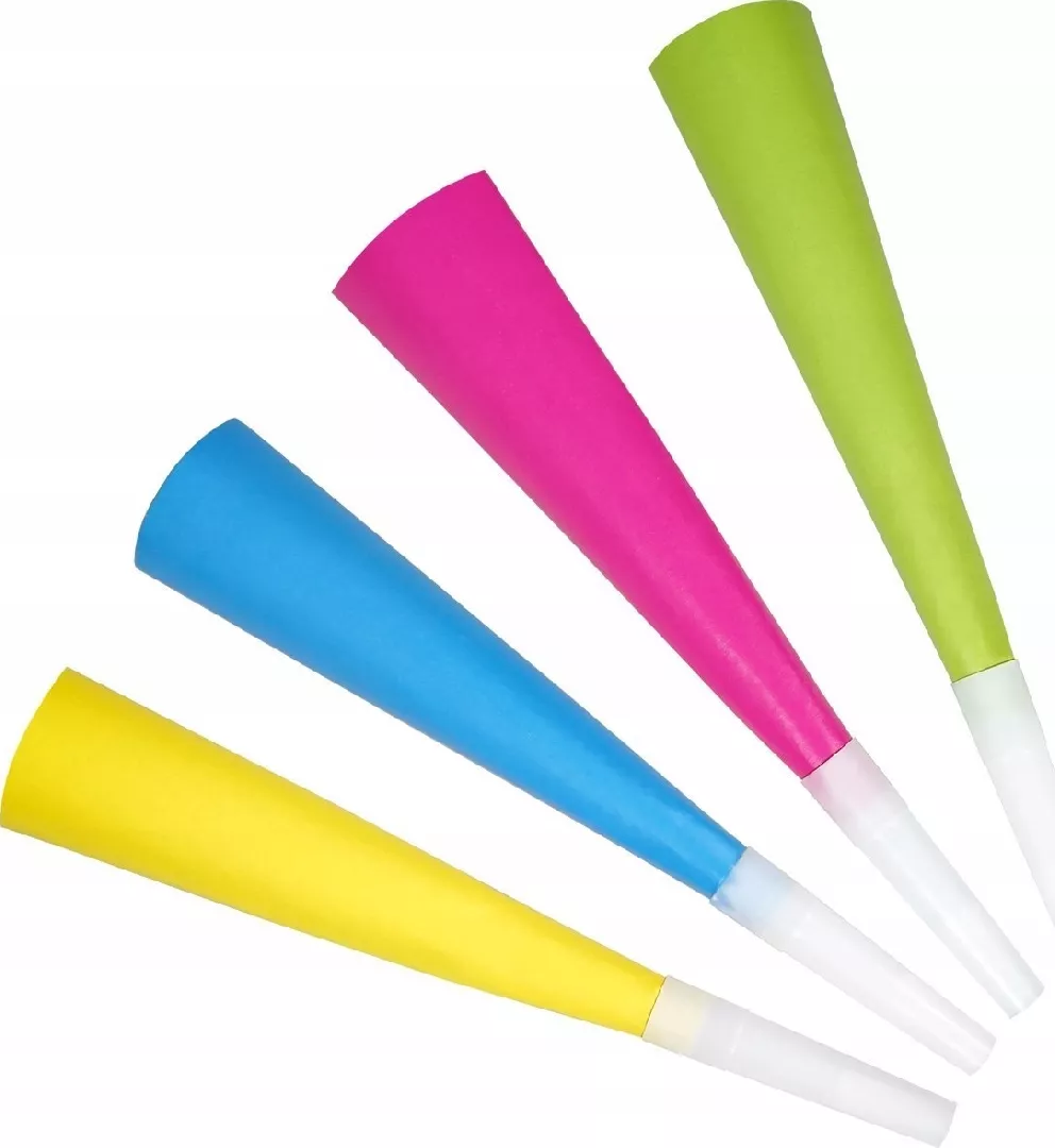 Teka Tr±bki Neon party 4szt 592427