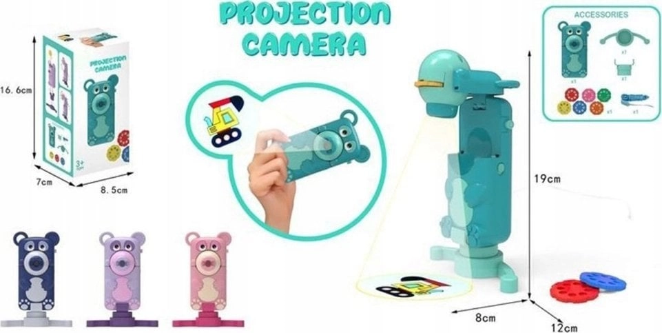 Projector Teddy bear mix 5903631445798