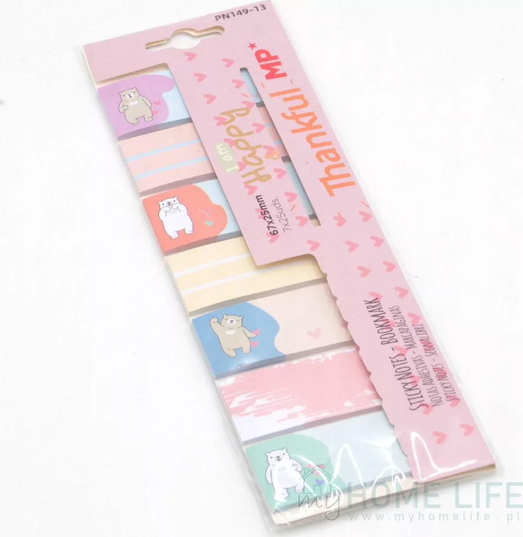 Teka Sticky notes indexing Teddy bears