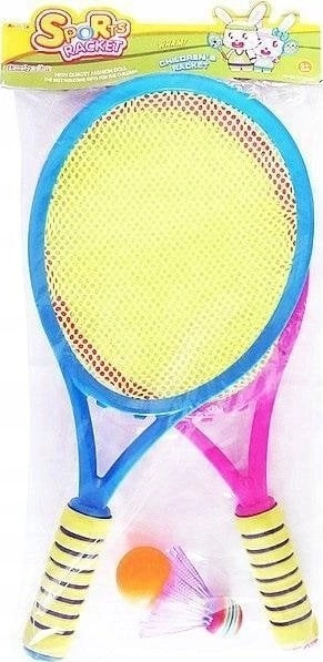 Teka Rackets with shuttle and ball