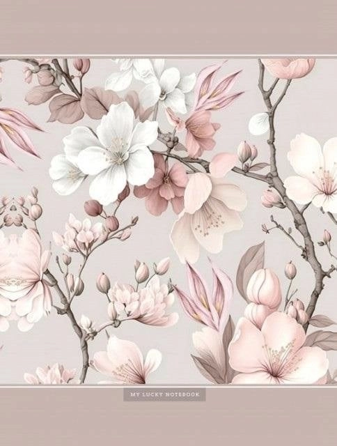 Notebook 145x19/48K checkered flowers cherry FRESH