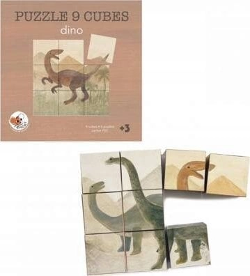 Dinosaurs cube puzzle 611078