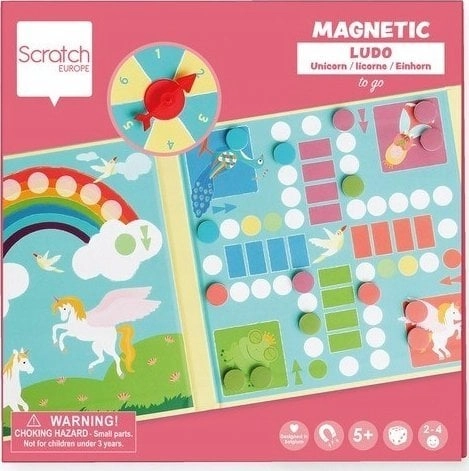 Magnetic game Chinese with a spinner