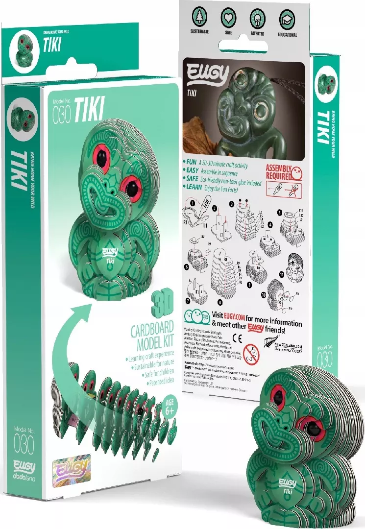 Tiki Eugy. Eco 3D Puzzle 617671
