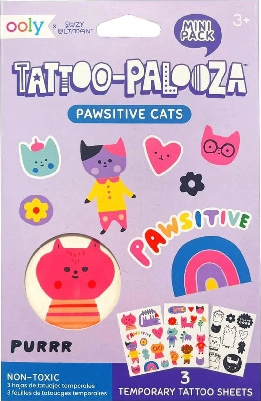 Tatuaże zmywalne mini Tattoo Palooza -