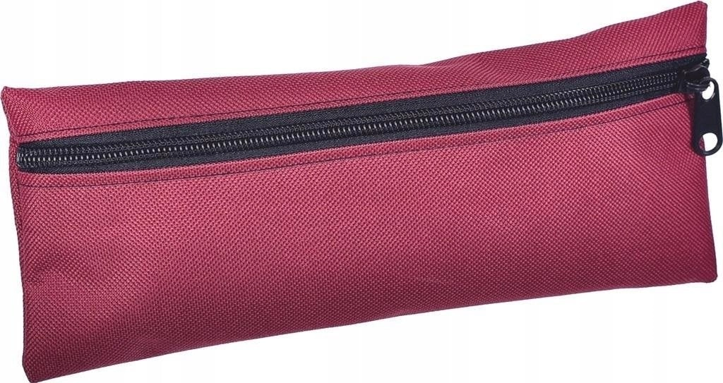 School pencil case NS06  burgundy 5907222473696